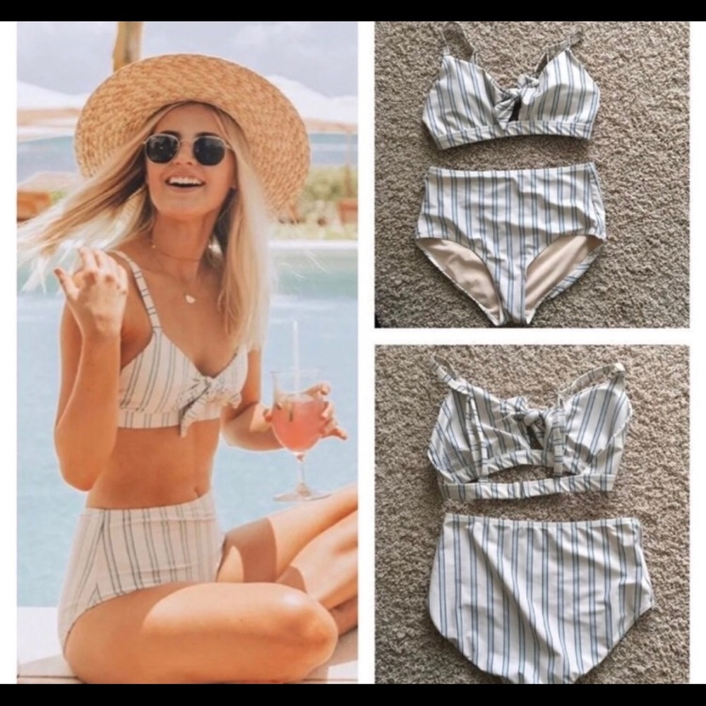 Albion fit high seas swimsuit set small worn once!